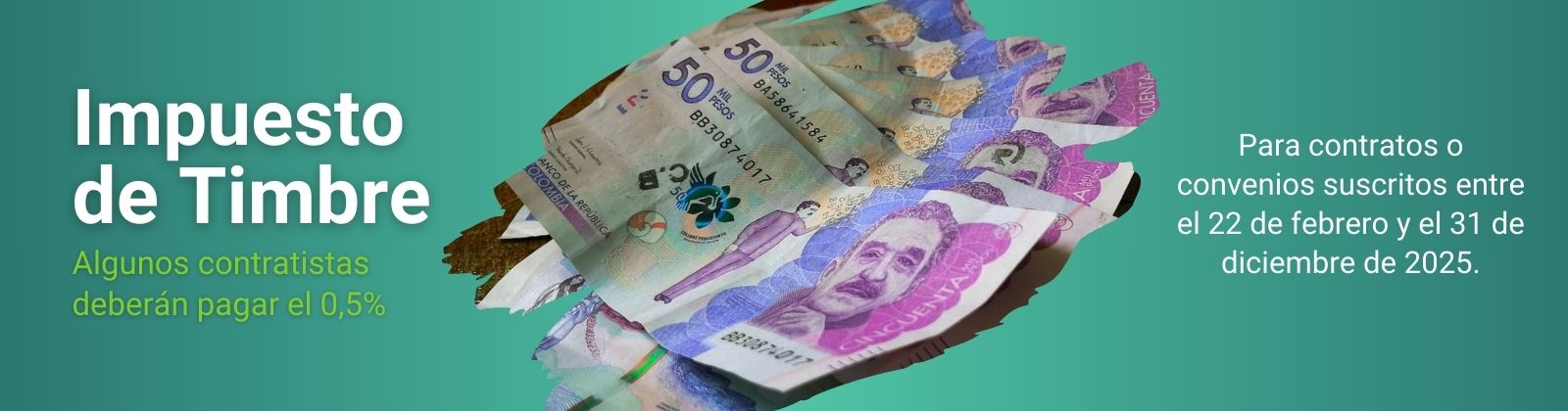 Algunos contratistas que suscriban contratos o convenios con UdeA deberán pagar Impuesto Timbre del 0,5%
