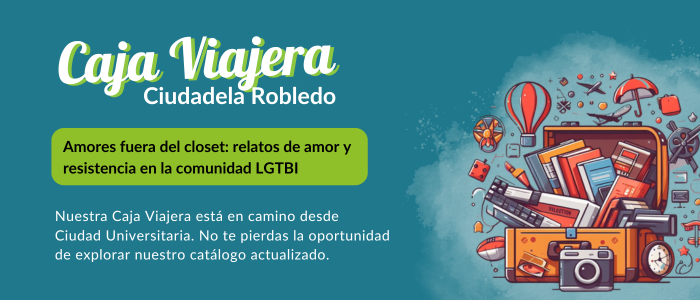 Tarjeta con título Caja viajera