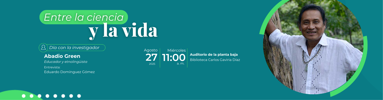 Entre la ciencia y la vida: día con el investigador