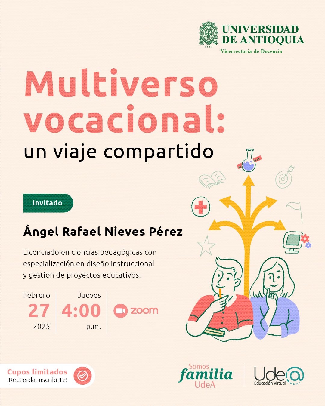 Multiverso vocacional: explorar tu potencial, conecta con oportunidades y construye un camino con propósito