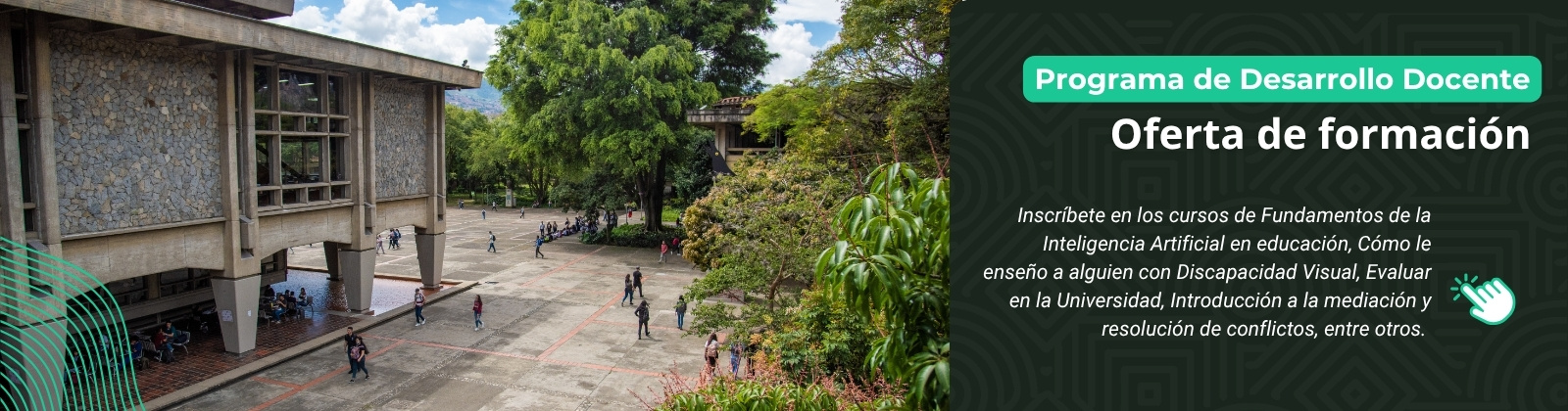 Oferta de cursos, talleres y diplomados para profesoras y profesores