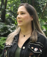 Carolina Vásquez Arango. Profesora titular de la Facultad de Derecho y Ciencias Políticas UdeA