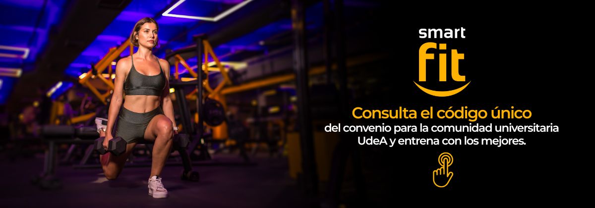 Nueva ventana con la información del Convenio Smart Fit y UdeA, una alianza para tu bienestar.