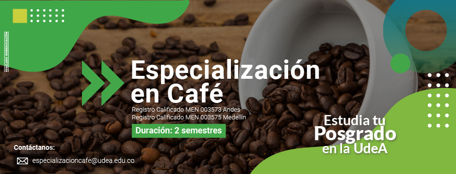 Banner especialización en cafe