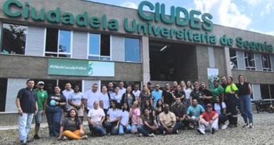 Foto de la visita al Campus Segovia