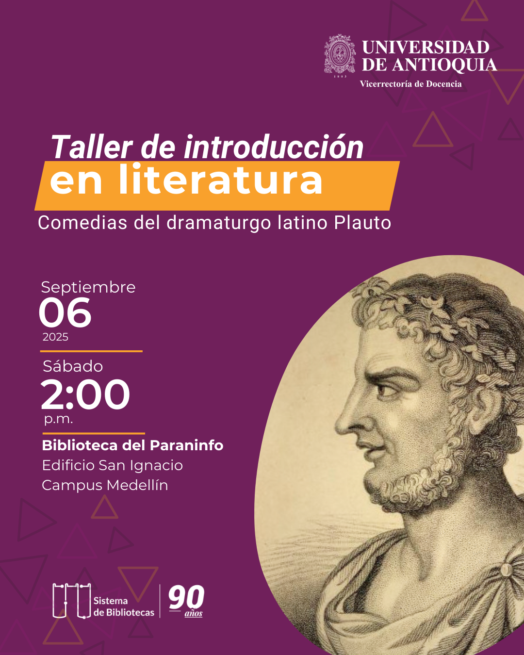 Imagen con título Taller de introducción en literatura