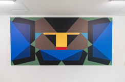 Una geometría colorida de Fanny Sanín