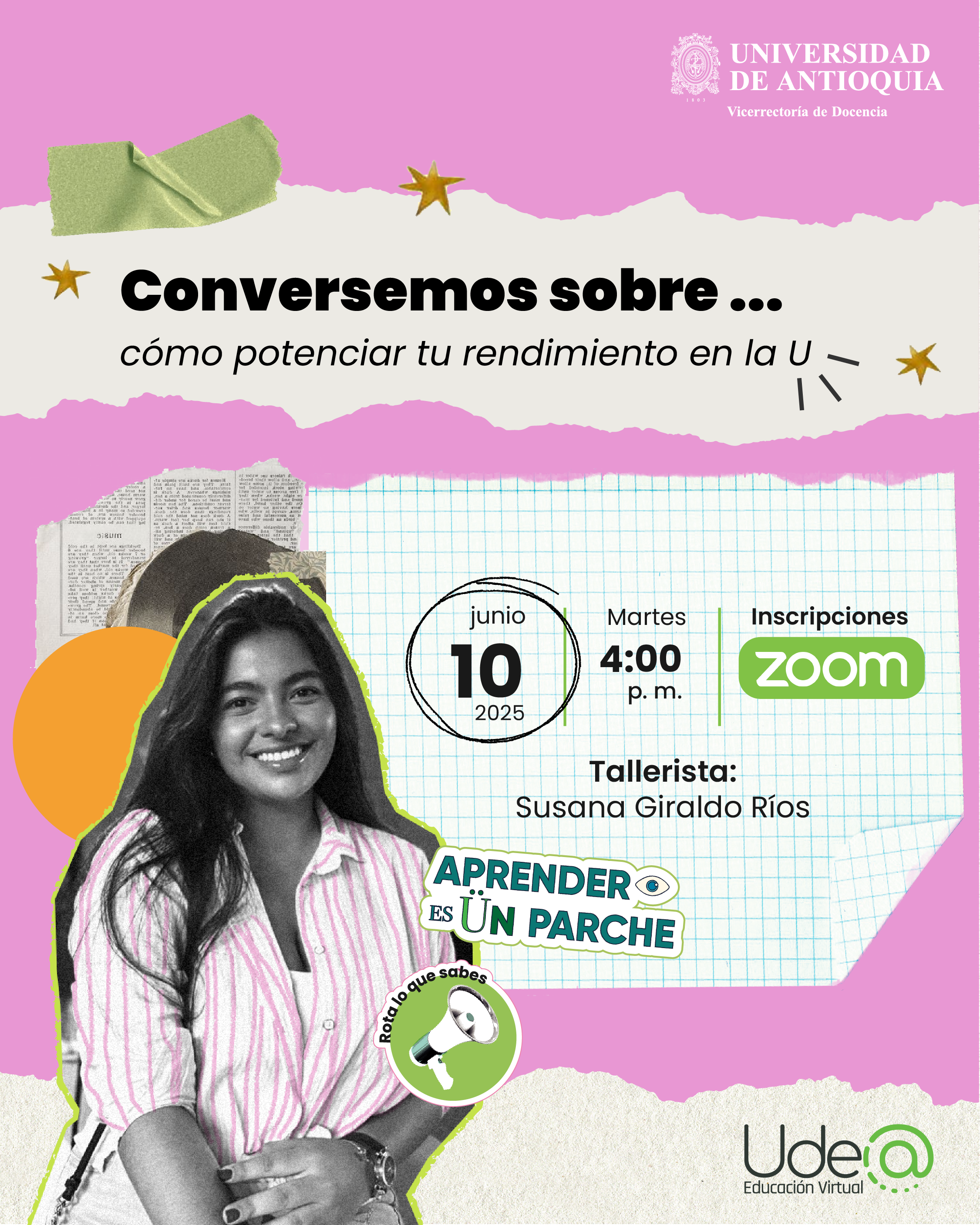 Conversemos sobre cómo potenciar tu rendimiento en la U