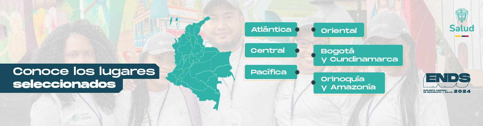 Conoce los lugares seleccionados